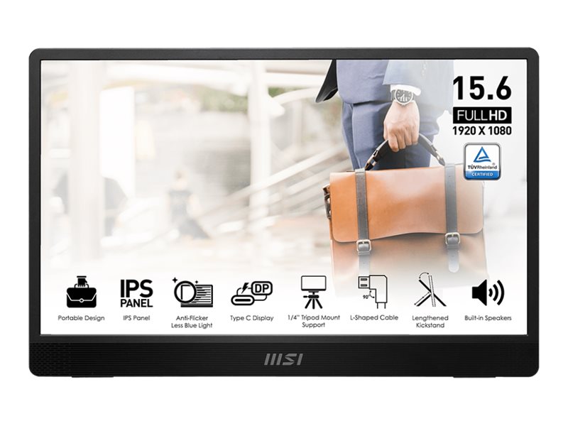 MSI PRO MP161DE E2 - LCD-Monitor - 40.6 cm (16)