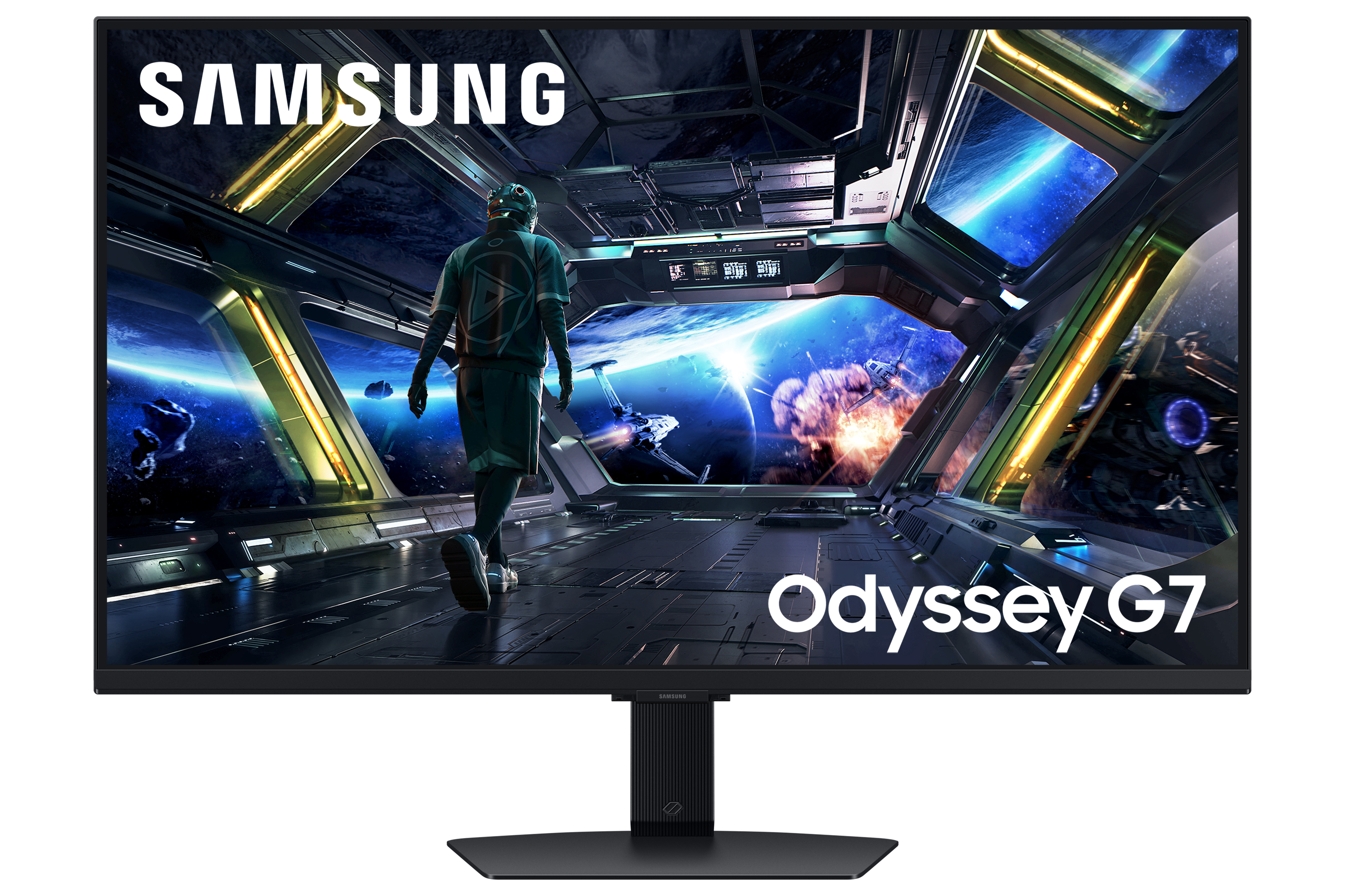 Samsung G70F computer monitor 68.6 cm (27) 3840 x 2160 pixels 4K Ultra HD LCD Black