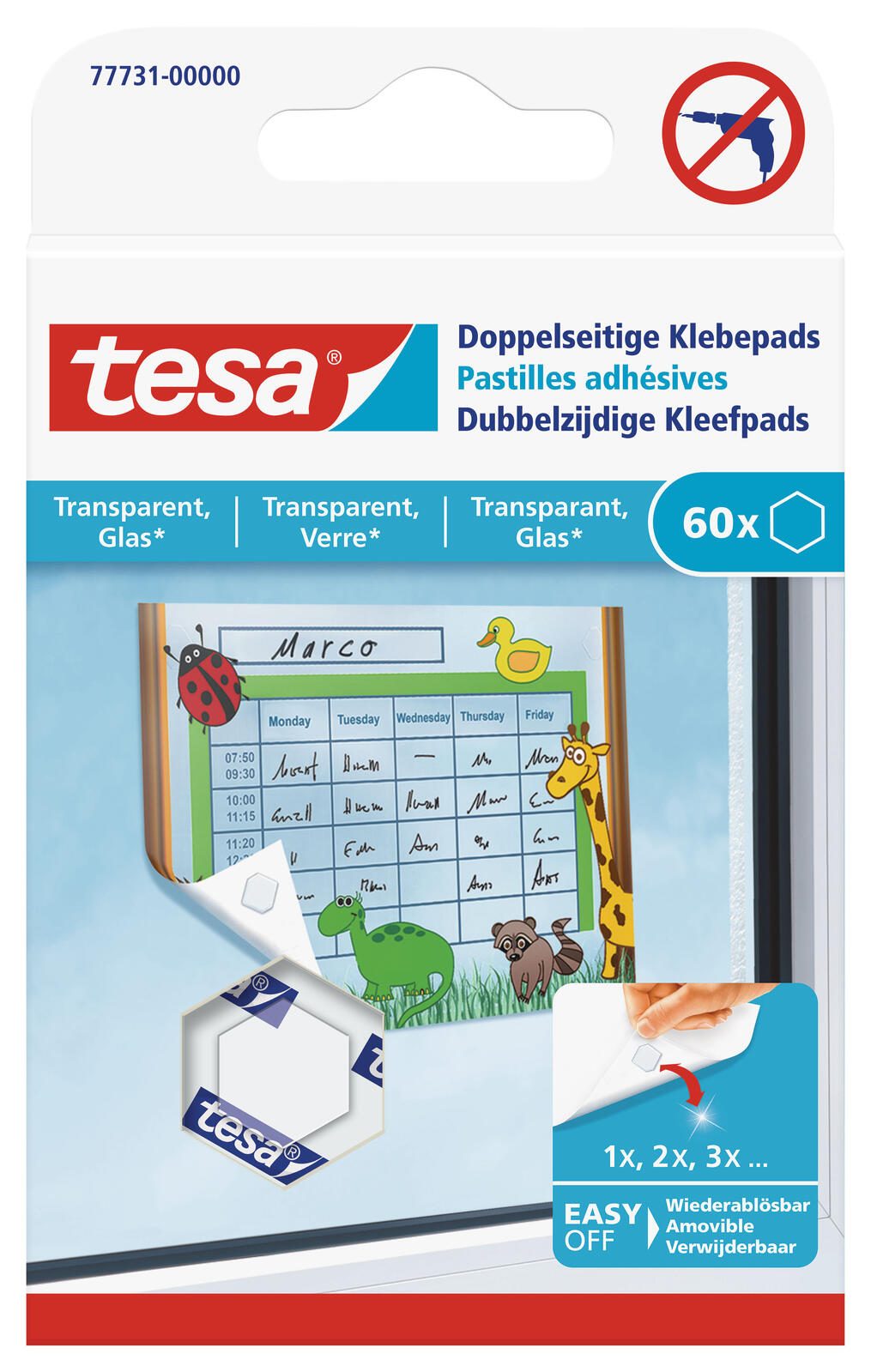 Tesa 60 doppelseitige Klebepads