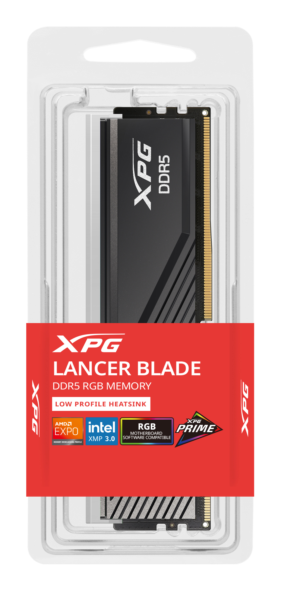 XPG LANCER BLADE RGB DDR5 memoria 8 GB 1 x 8 GB 288-pin DIMM Data Integrity Check (verifica integrit� dati)