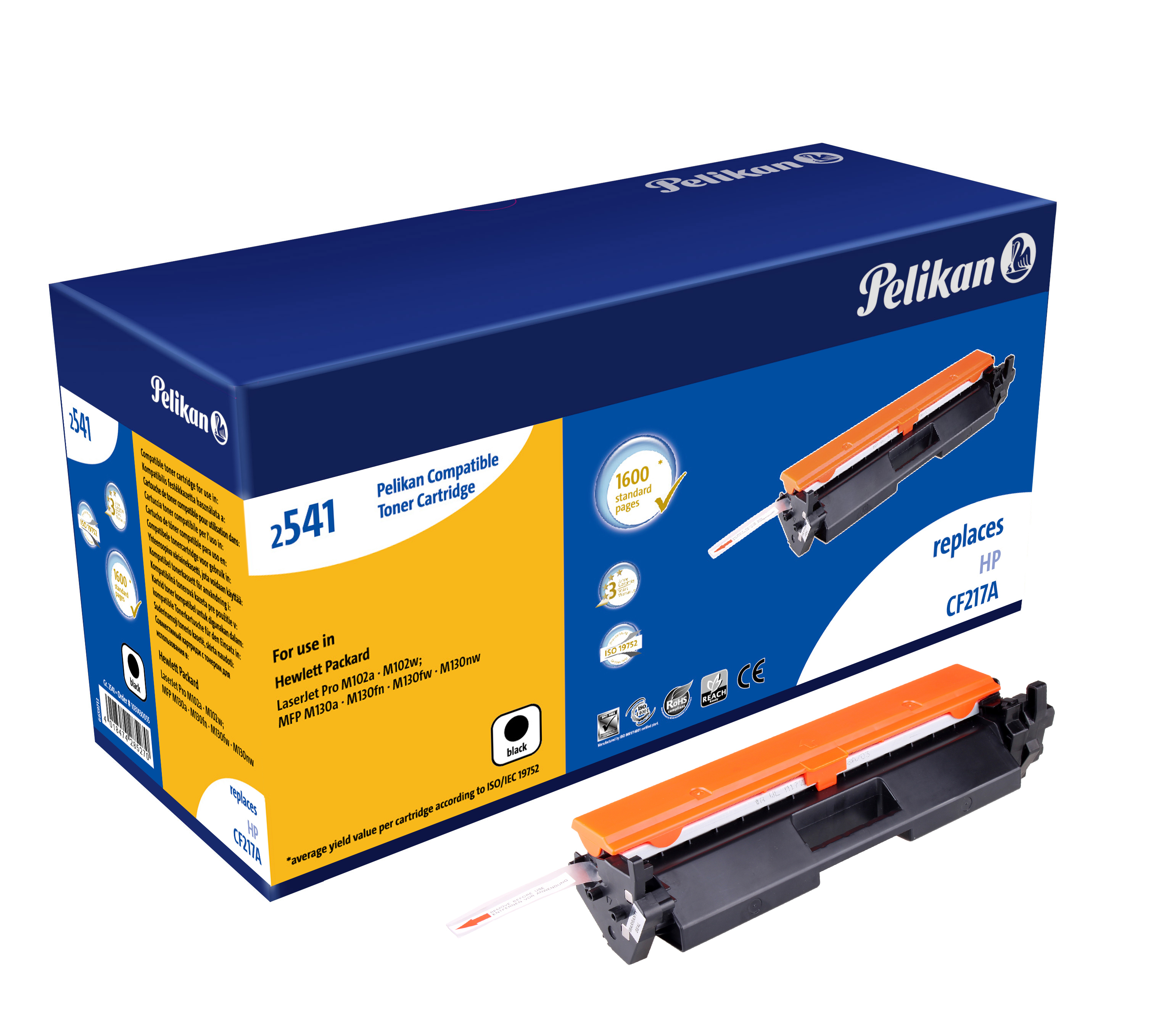 Pelikan Druckkassette schwarz ca. 1.600 Seiten