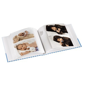 Hama Tim photo album Blue, White 200 sheets 10 x 15