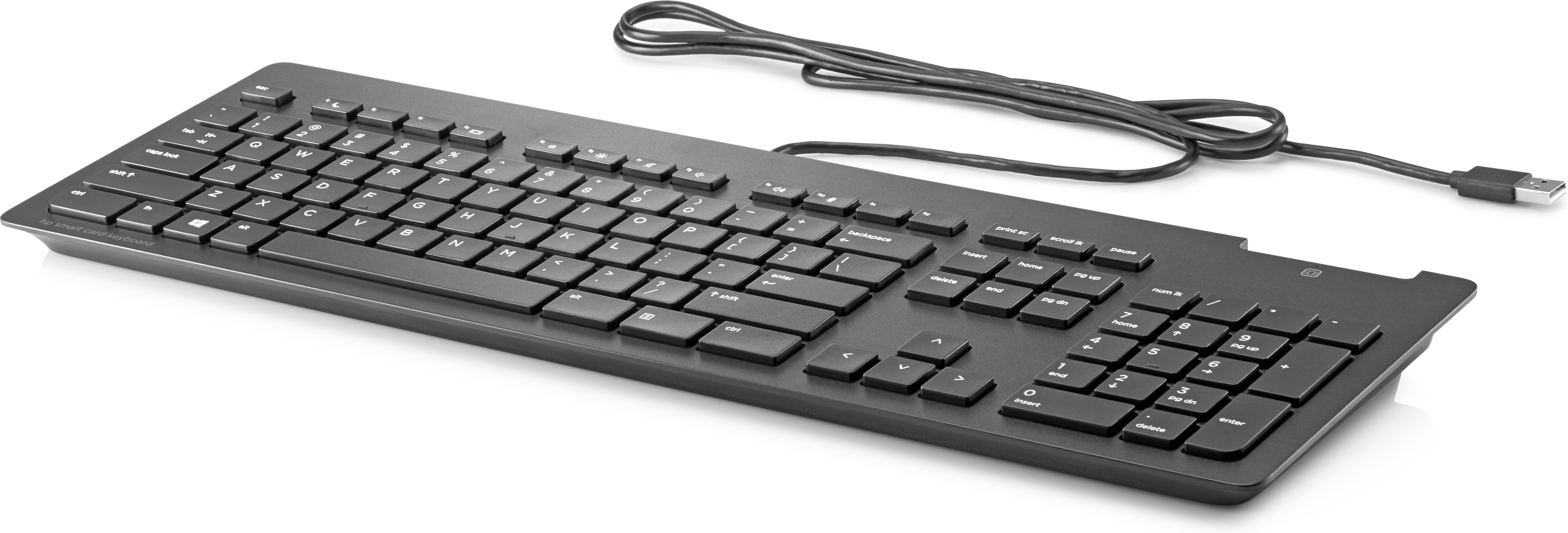 HP Clavier professionnel ultra-plat avec SmartCard
