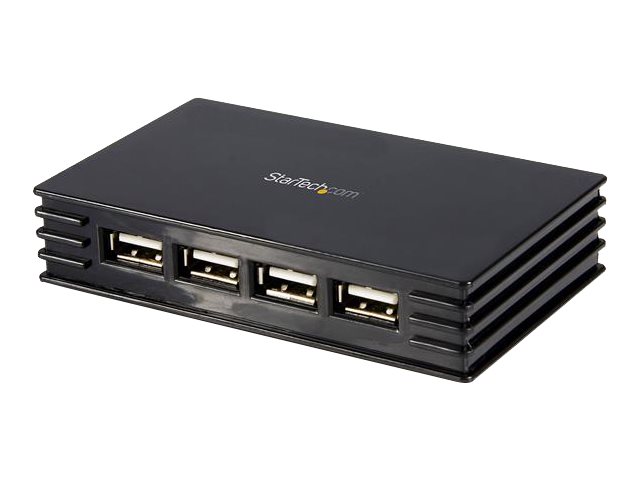 StarTech.com ST4202USBGB hub de interfaz USB 2.0 Type-B 480 Mbit/s Negro