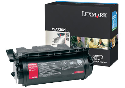 Lexmark 12A7362 - Toner schwarz - fr T630 632 634 634dtn-32; X630 632 634