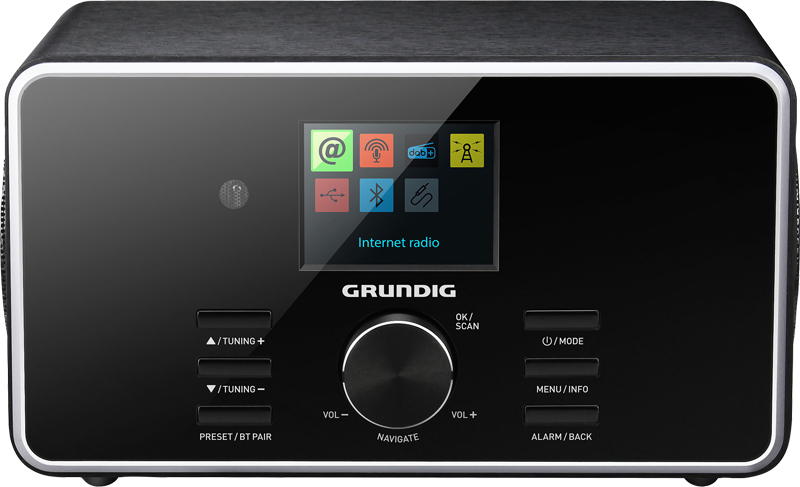 Grundig DTR 5000 X Portable Analogique et numrique Noir