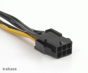 Akasa AK-CB051 cable de alimentacin interna 0,15 m