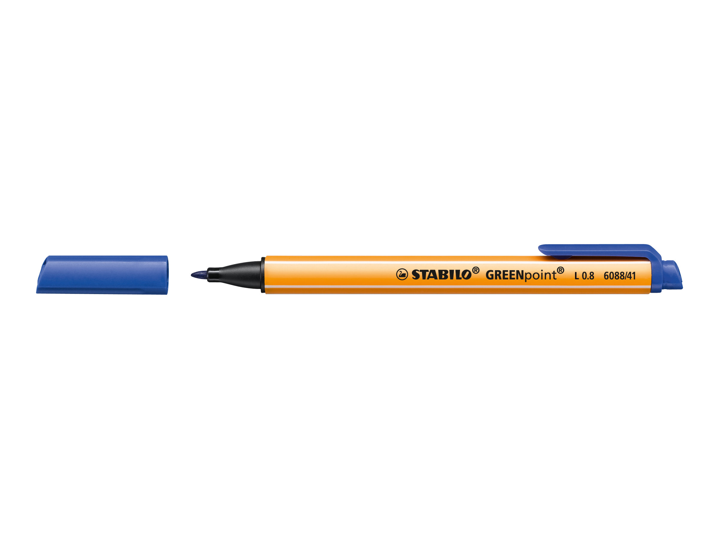 STABILO GREENpoint - Filzstift - Blau - 0.8 mm