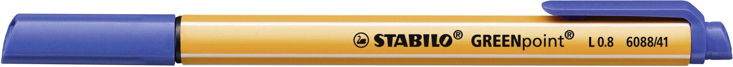 STABILO GREENpoint - Filzstift - Blau - 0.8 mm