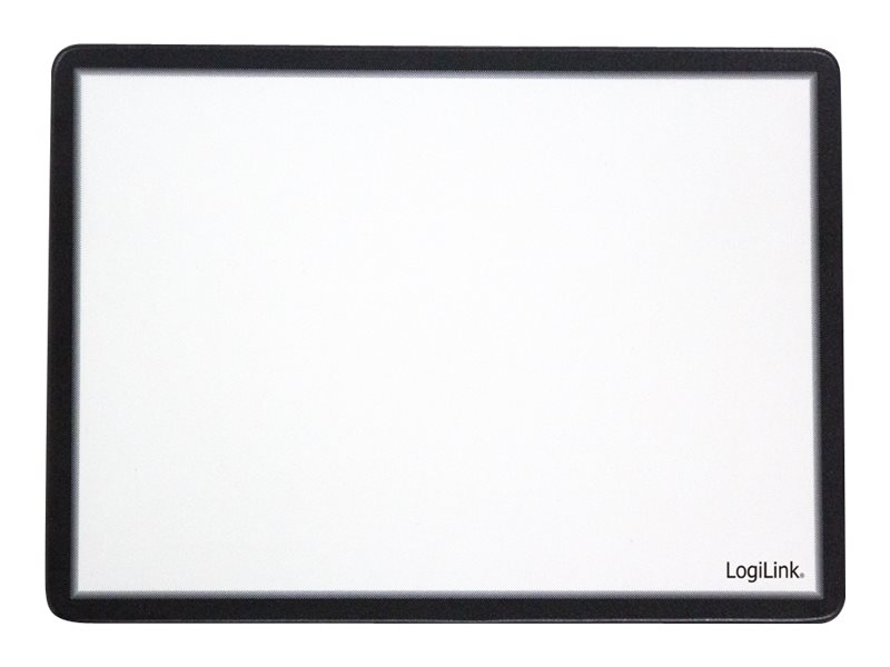 LogiLink ID0134 tapis de souris Noir, Transparent