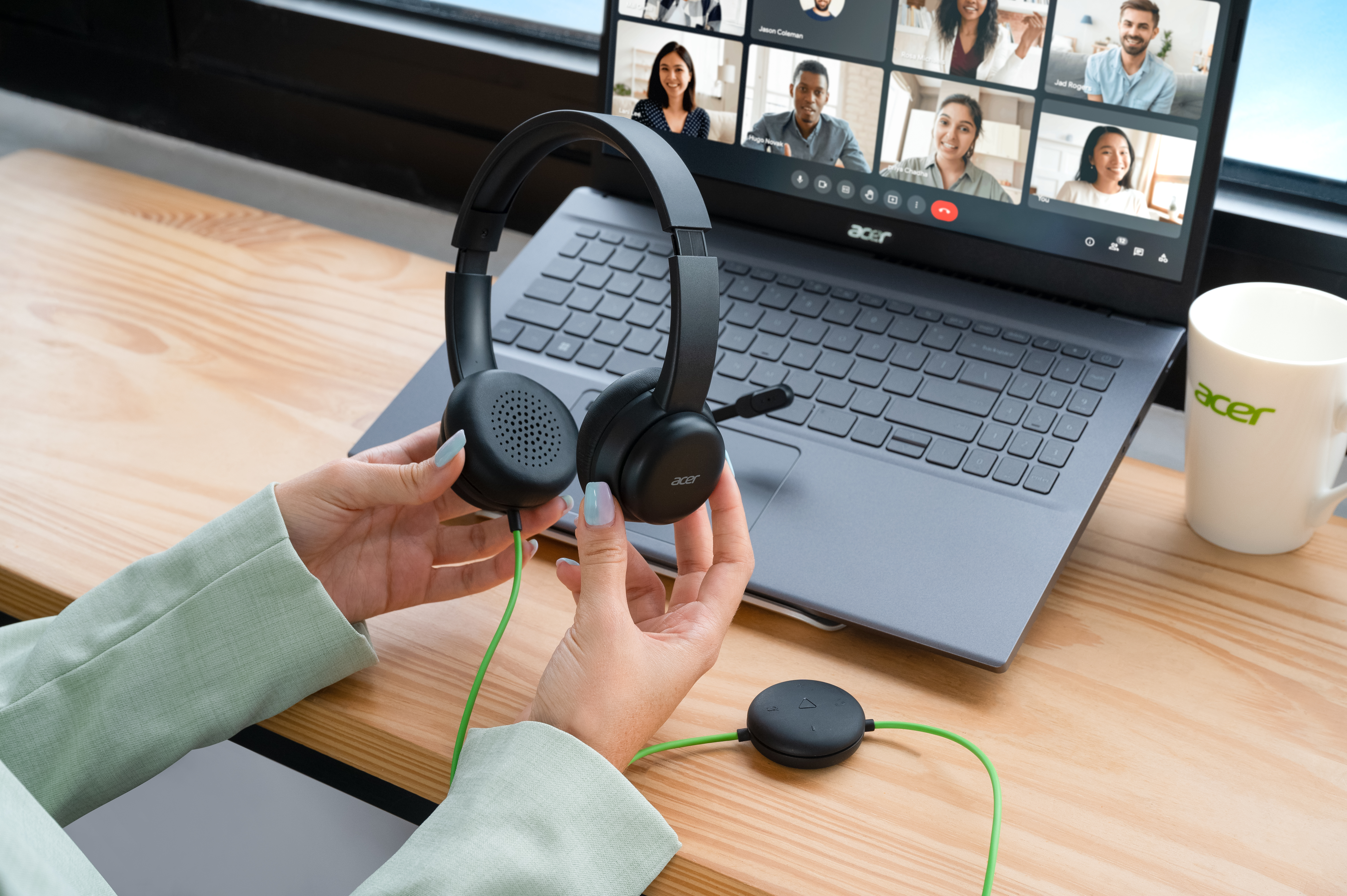 Acer AHW250 - Retail Pack - Headset - On-Ear