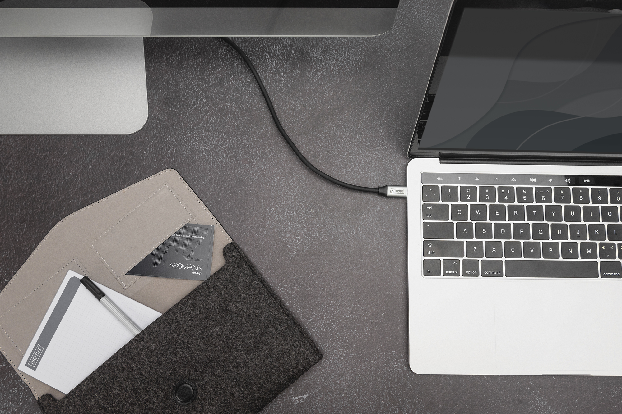Digitus Cavo di collegamento USB-3.0 Gen.1, USB Type -C