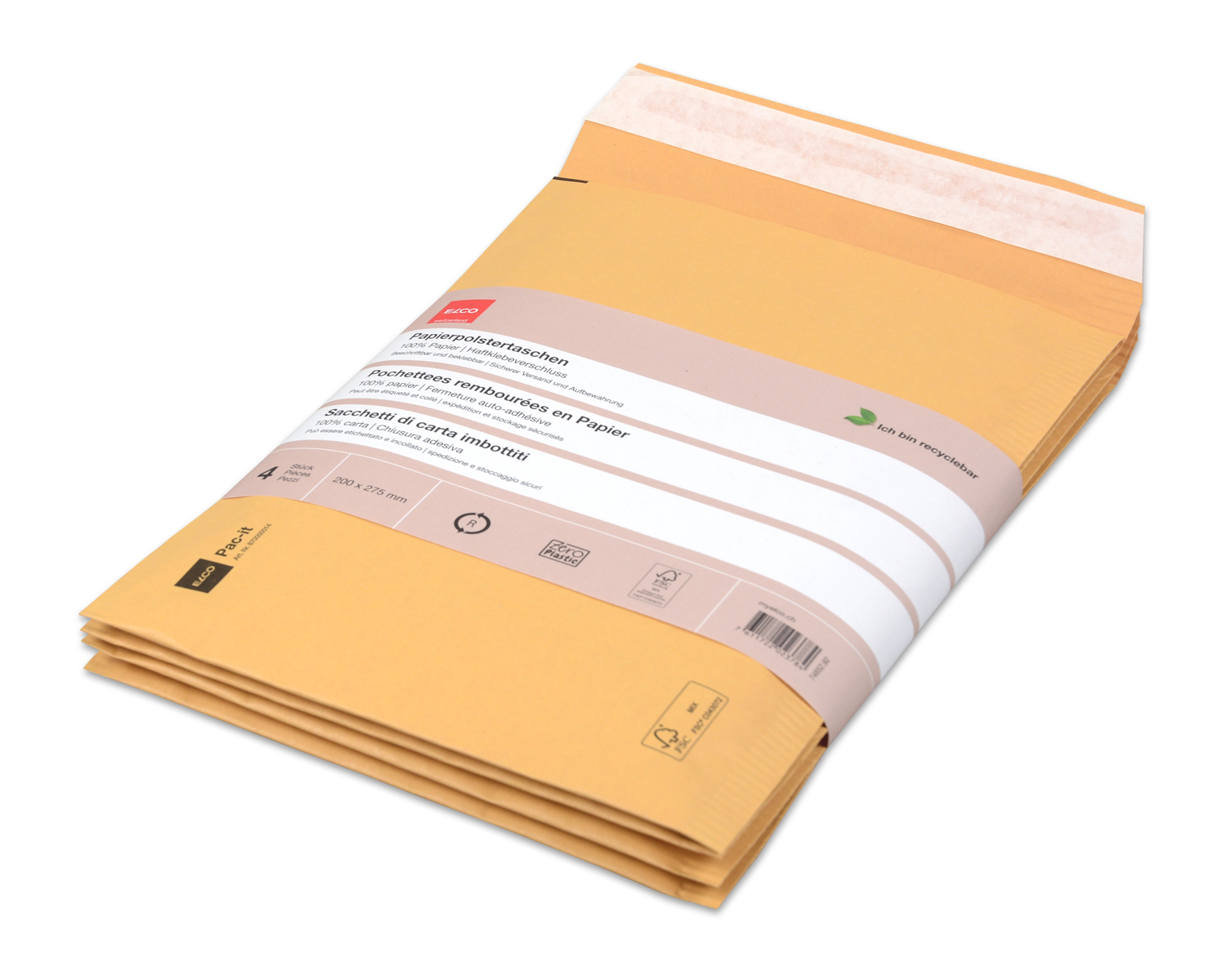 Elco Polstertaschen DIN A5 braun - B�rokleinmaterial
