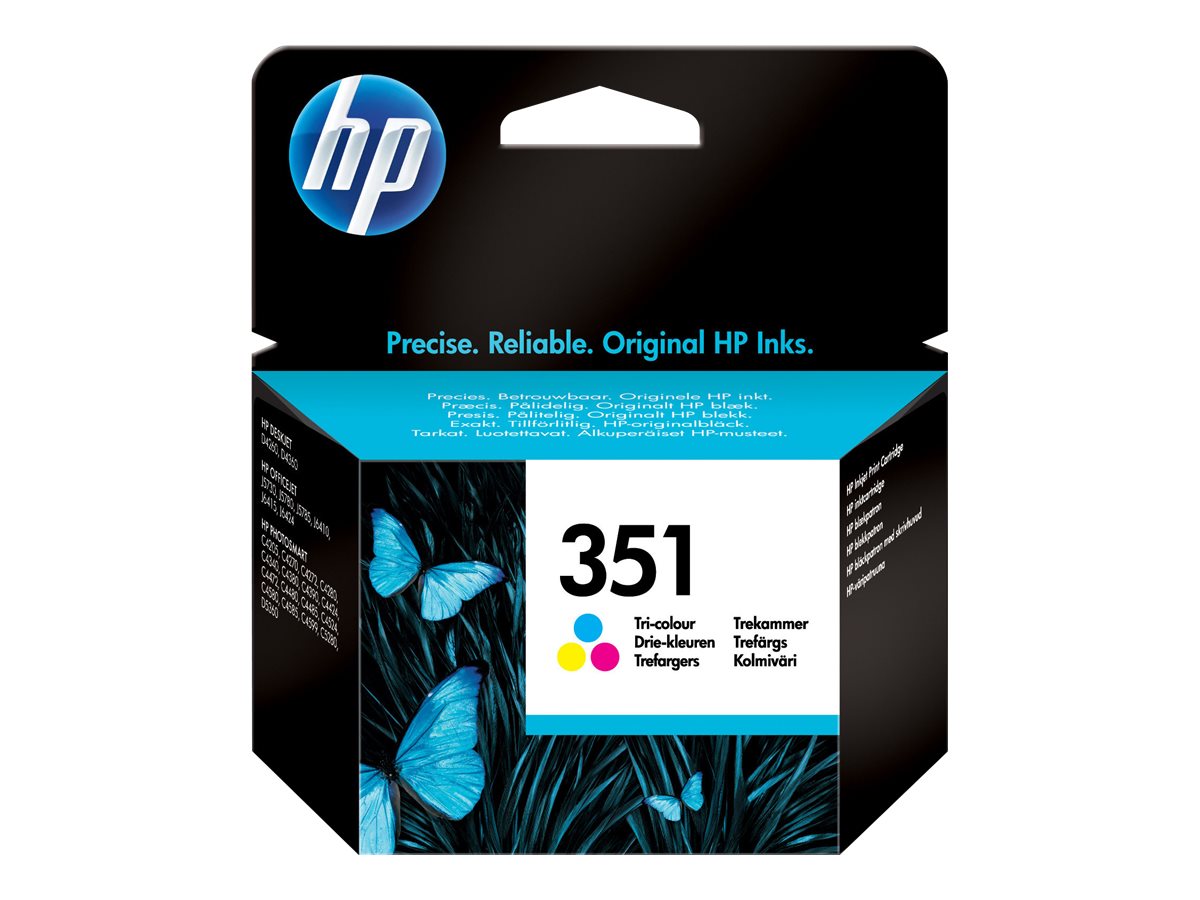 HP 351 cartouche dencre trois couleurs authentique