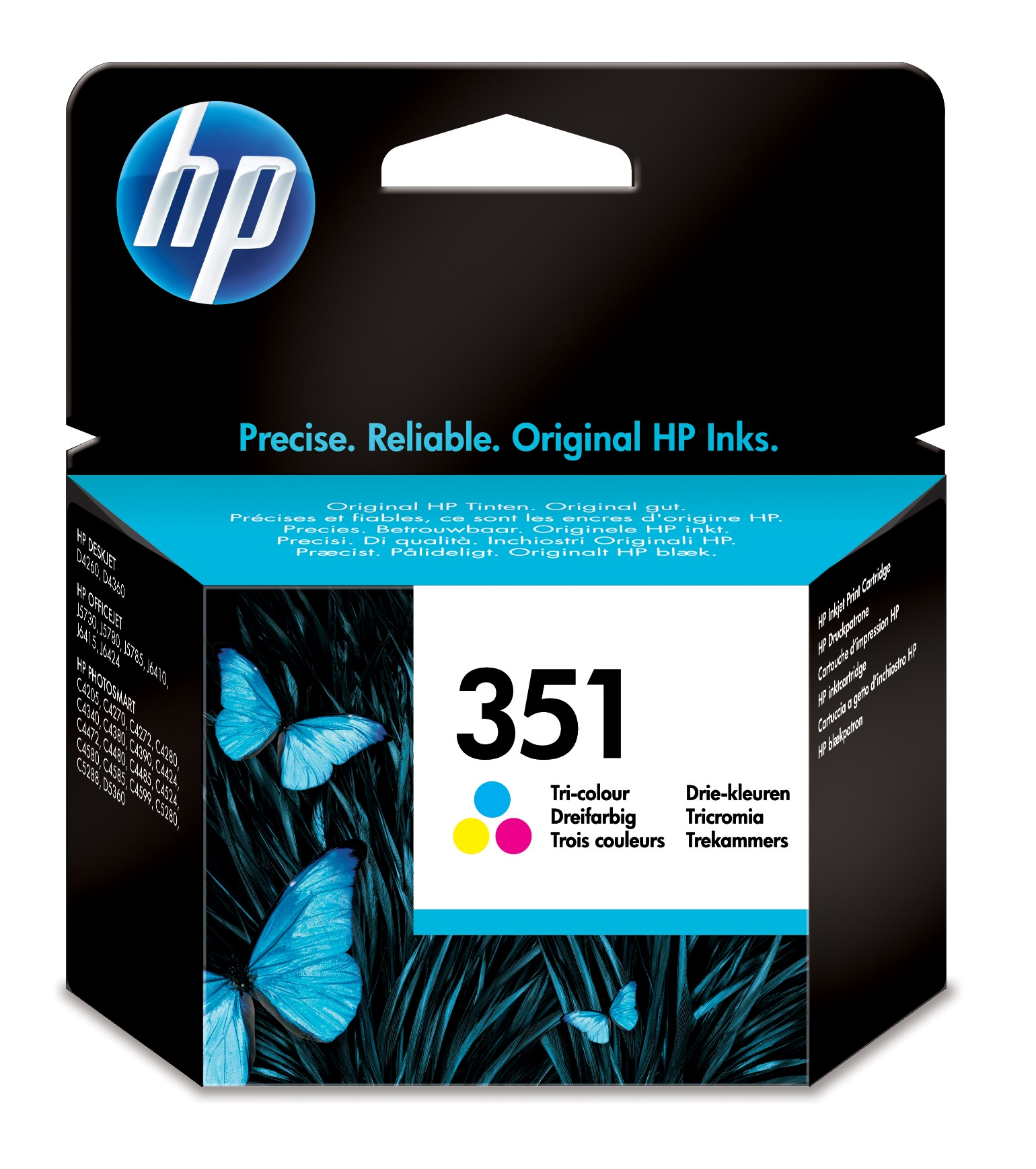 HP 351 cartouche dencre trois couleurs authentique