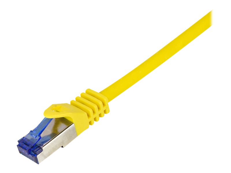 LogiLink C6A047S - Patchkabel Ultraflex Cat.7-Rohkabel S/FTP gelb 1.5 m - Netzwerk - CAT 7 cable/RJ45 plug