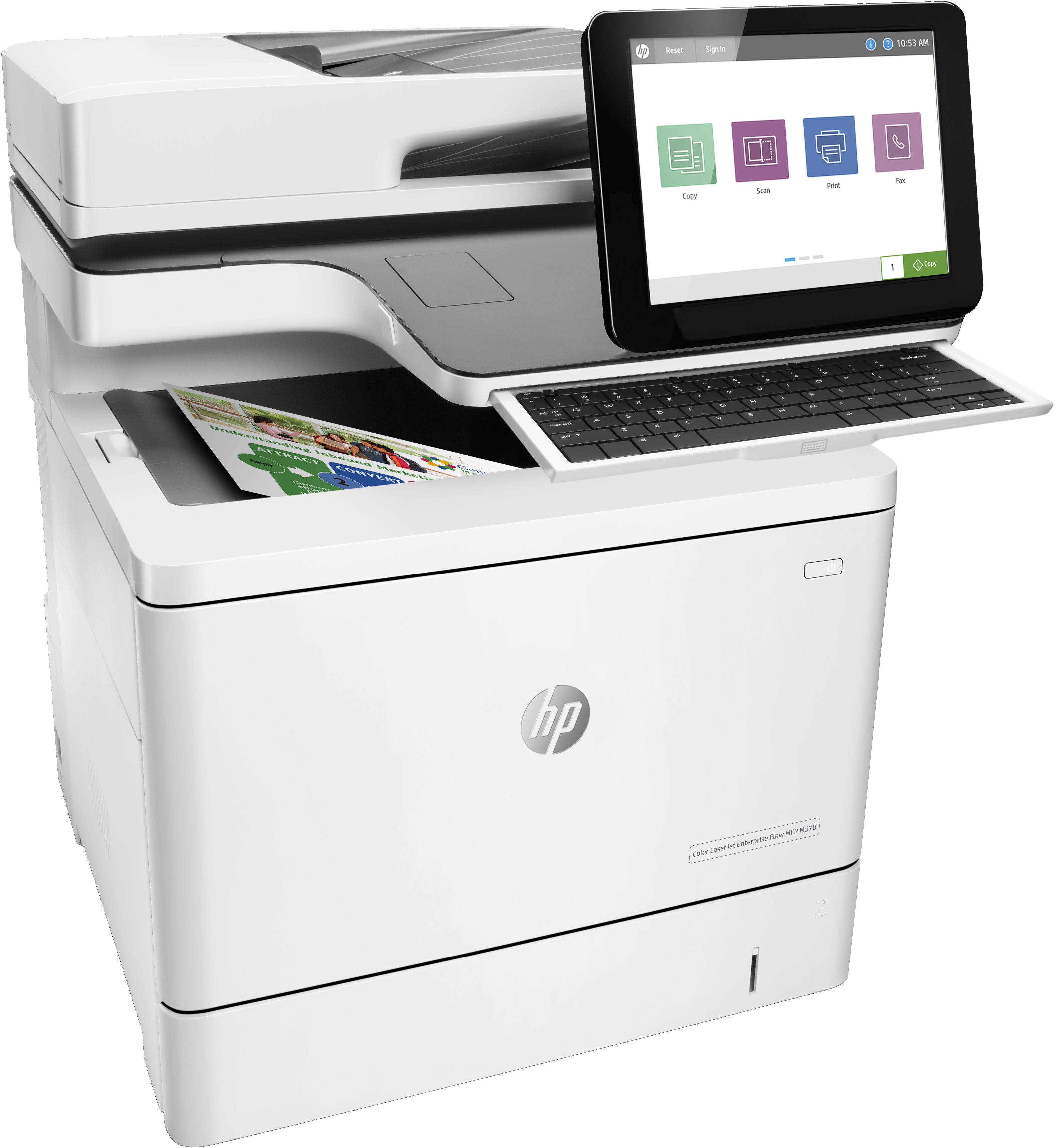 HP Color LaserJet Pro Impresora multifunción M479fdw, Imprima
