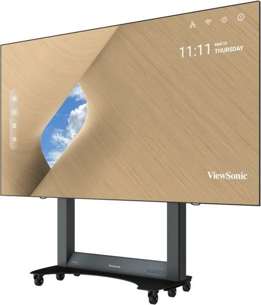 Viewsonic LDS138-151 �cran daffichage dynamique �cran plat de signalisation num�rique 3,51 m (138) LED Wifi 600 cd/m� Full HD Noir