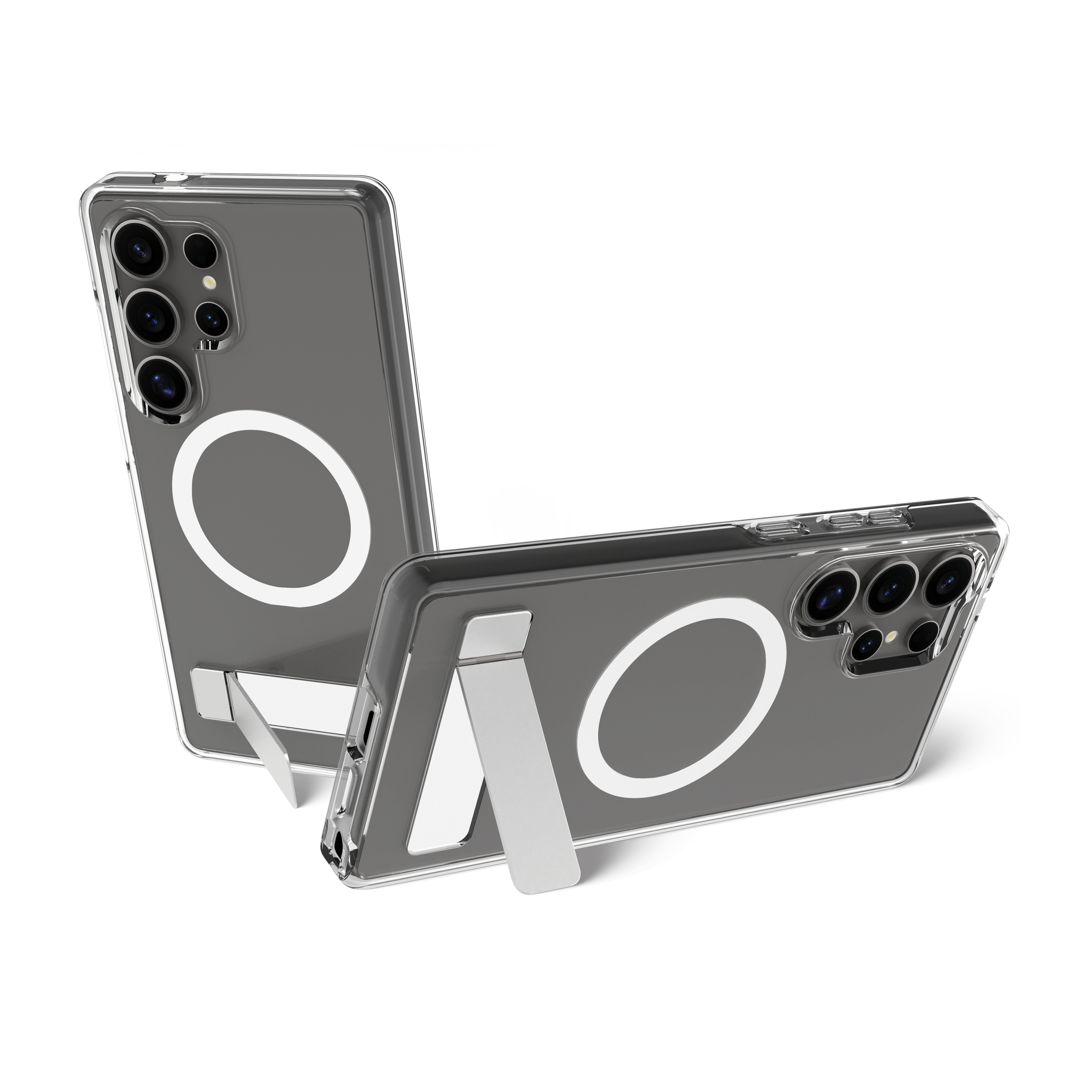 dbramante1928 Iceland Pro Qi2 Kick Beskyttelsescover Ice-clear Samsung Galaxy S25