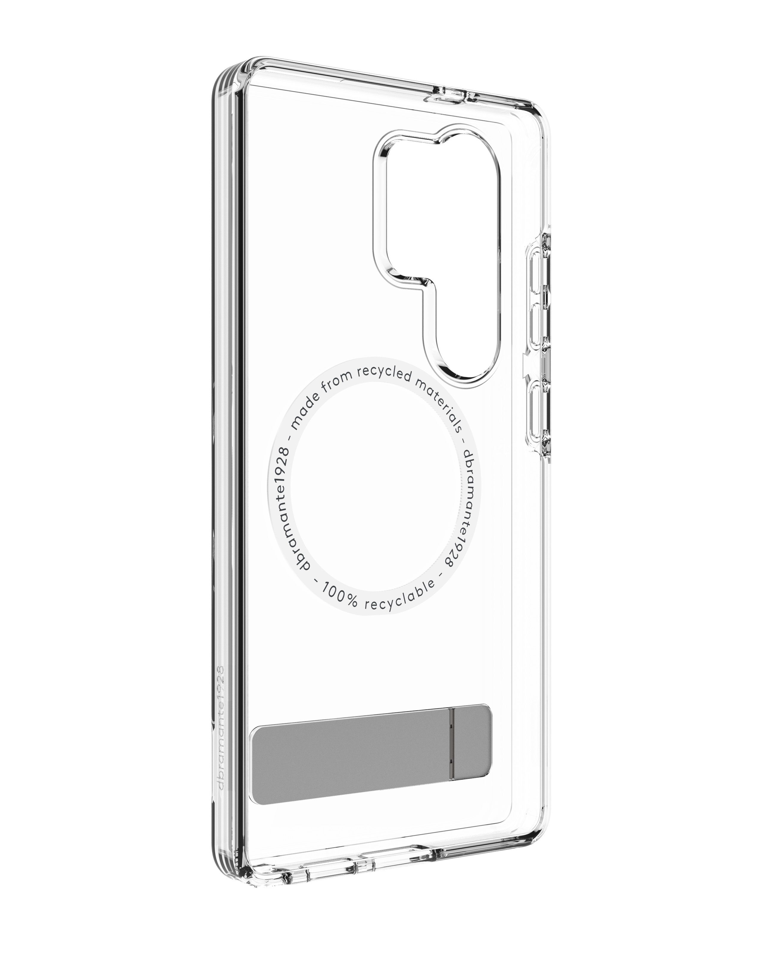 dbramante1928 Iceland Pro Qi2 Kick Beskyttelsescover Ice-clear Samsung Galaxy S25