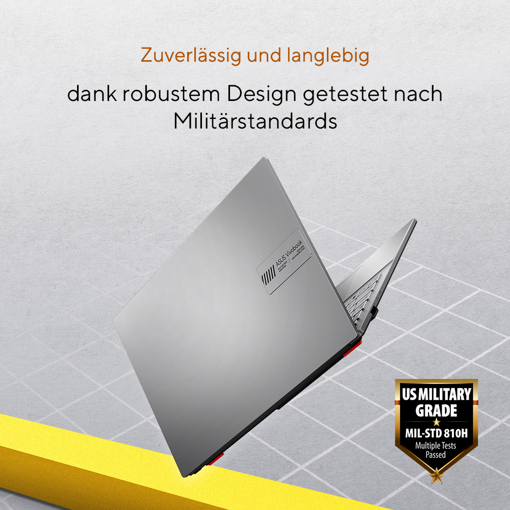 ASUS Vivobook Go 15 OLED E1504FA-BQ1595W AMD Ryzen 3 7320U Computer portatile 39,6 cm (15.6) Full HD 8 GB LPDDR5-SDRAM 512 GB SSD Wi-Fi 6E (802.11ax) Windows 11 Home Tedesco Nero