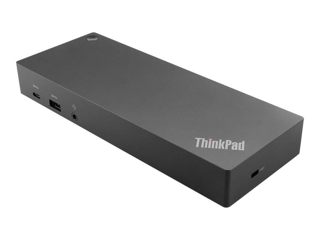 Lenovo ThinkPad Hybrid USB-C with USB-A Dock Avec fil USB 3.2 Gen 2 (3.1 Gen 2) Type-C Noir