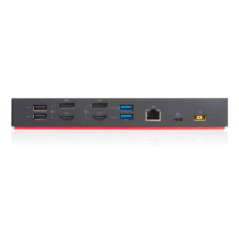 Lenovo ThinkPad Hybrid USB-C with USB-A Dock Cablato USB 3.2 Gen 2 (3.1 Gen 2) Type-C Nero