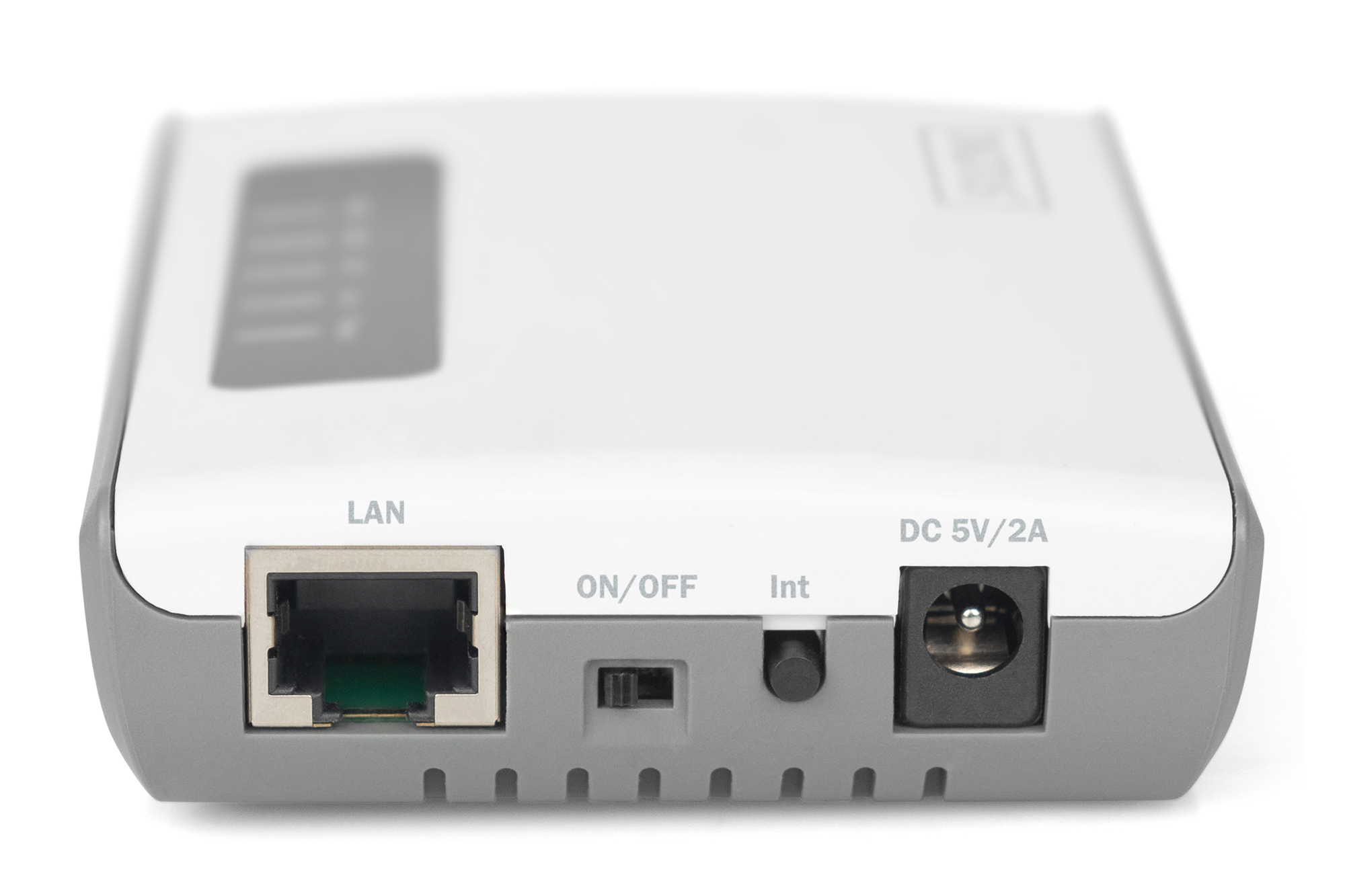 Digitus Servidor de red multifuncin inalmbrico USB 2.0 de 2 puertos, 300 Mbps