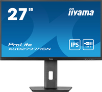 iiyama ProLite XUB2797HSN-B2 computer monitor 68.6 cm (27) 1920 x 1080 pixels Full HD LED Black