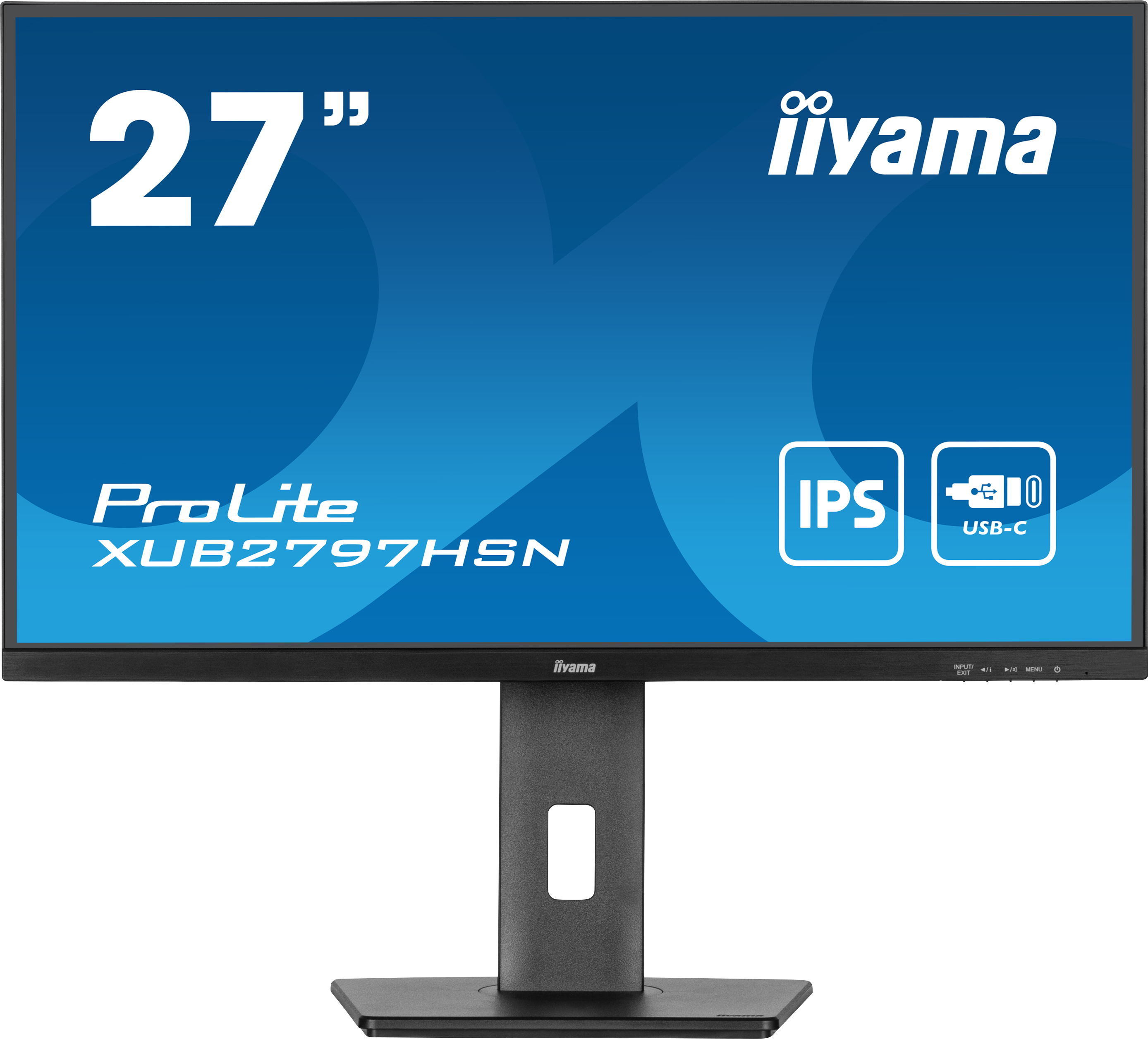 iiyama ProLite XUB2797HSN-B2 �cran plat de PC 68,6 cm (27) 1920 x 1080 pixels Full HD LED Noir