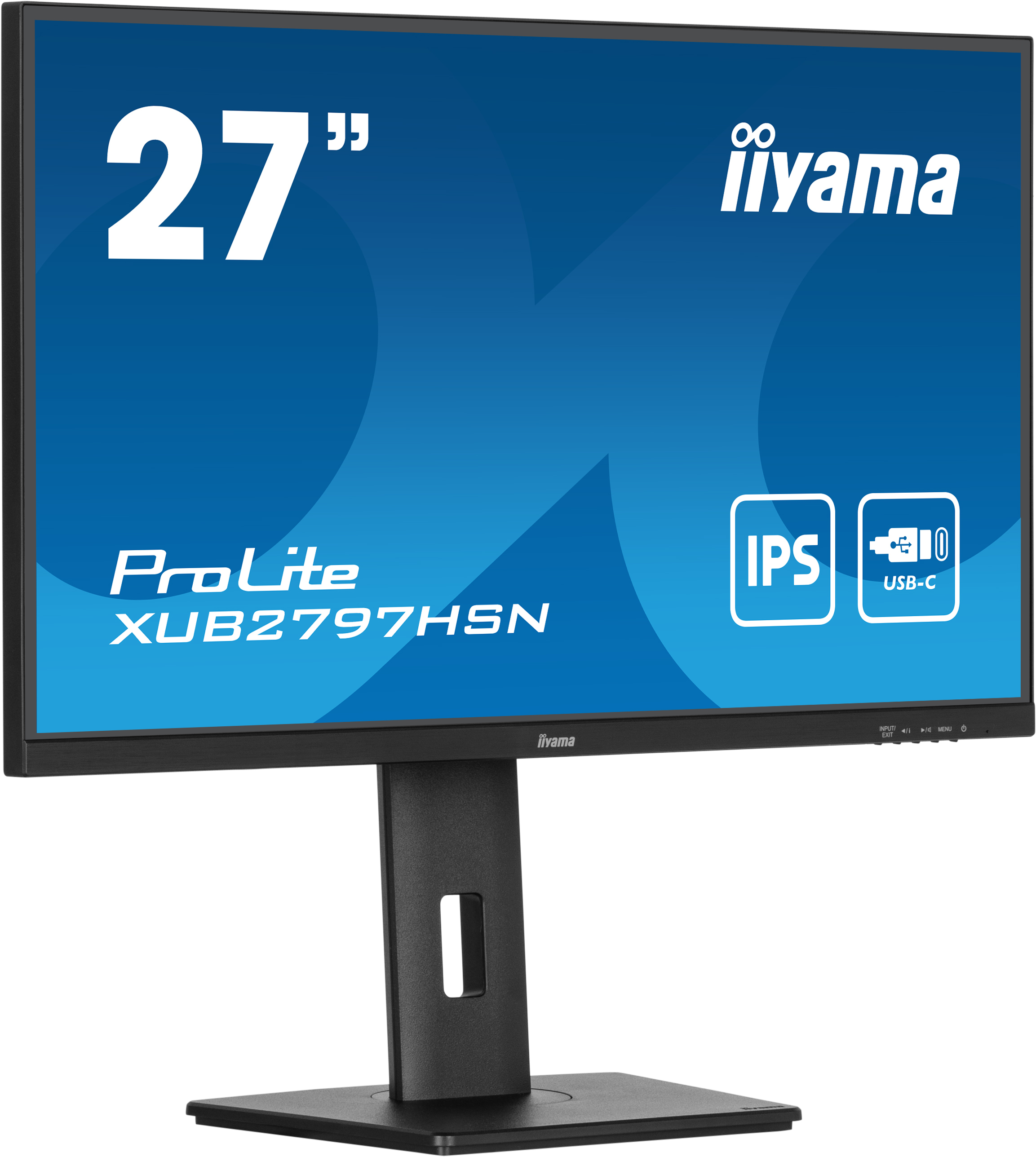 iiyama ProLite XUB2797HSN-B2 �cran plat de PC 68,6 cm (27) 1920 x 1080 pixels Full HD LED Noir