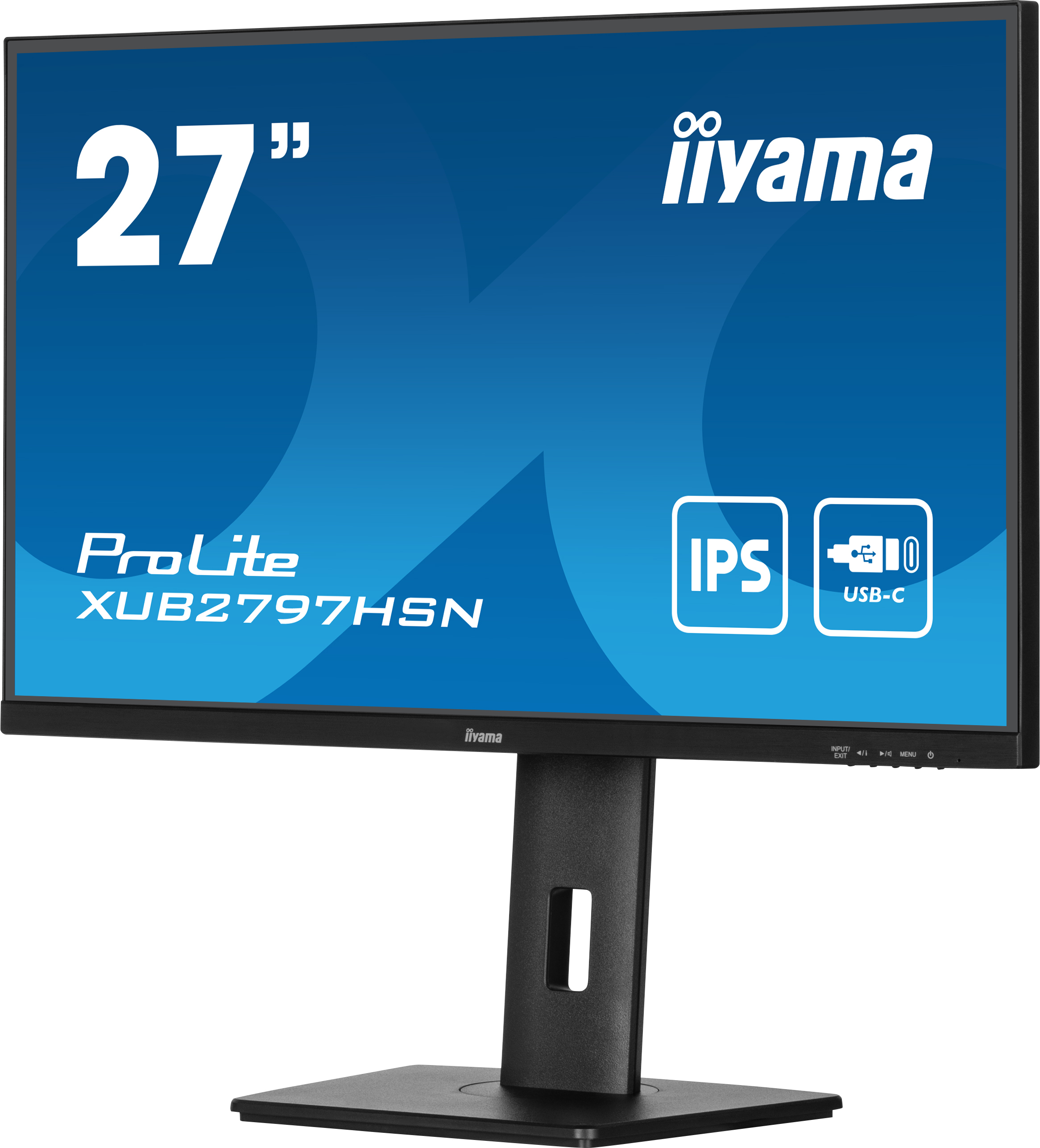 iiyama ProLite XUB2797HSN-B2 �cran plat de PC 68,6 cm (27) 1920 x 1080 pixels Full HD LED Noir