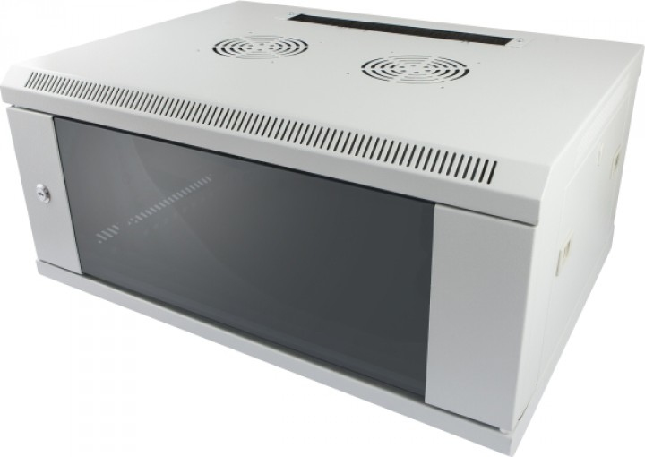 ALLNET ALL-SMC6604GRAU armario rack 4U Bastidor de pared Gris