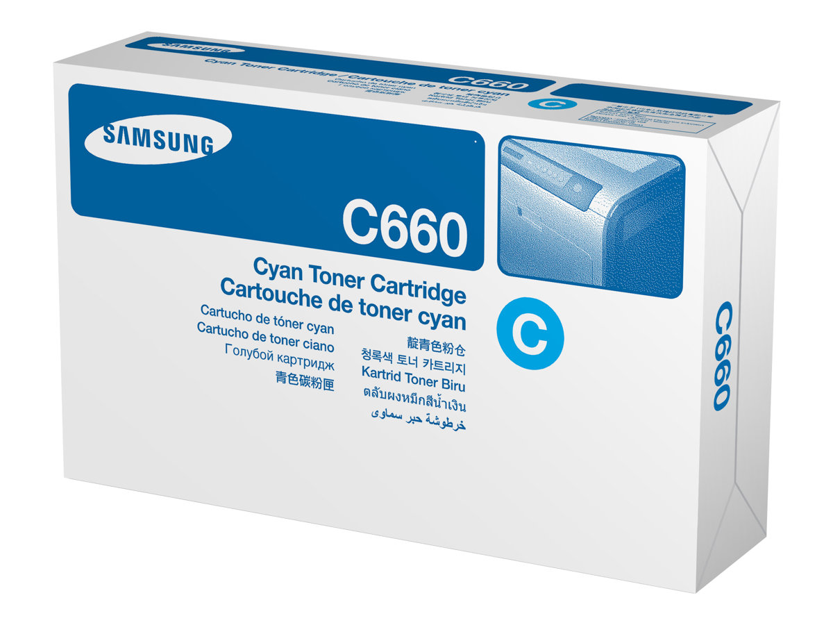 Samsung CLP-C660B - Cyan - Original - Tonerpatrone