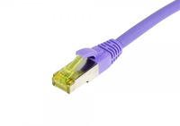 Synergy 21 S217762 cavo di rete Porpora 0,5 m Cat6a S/FTP (S-STP)