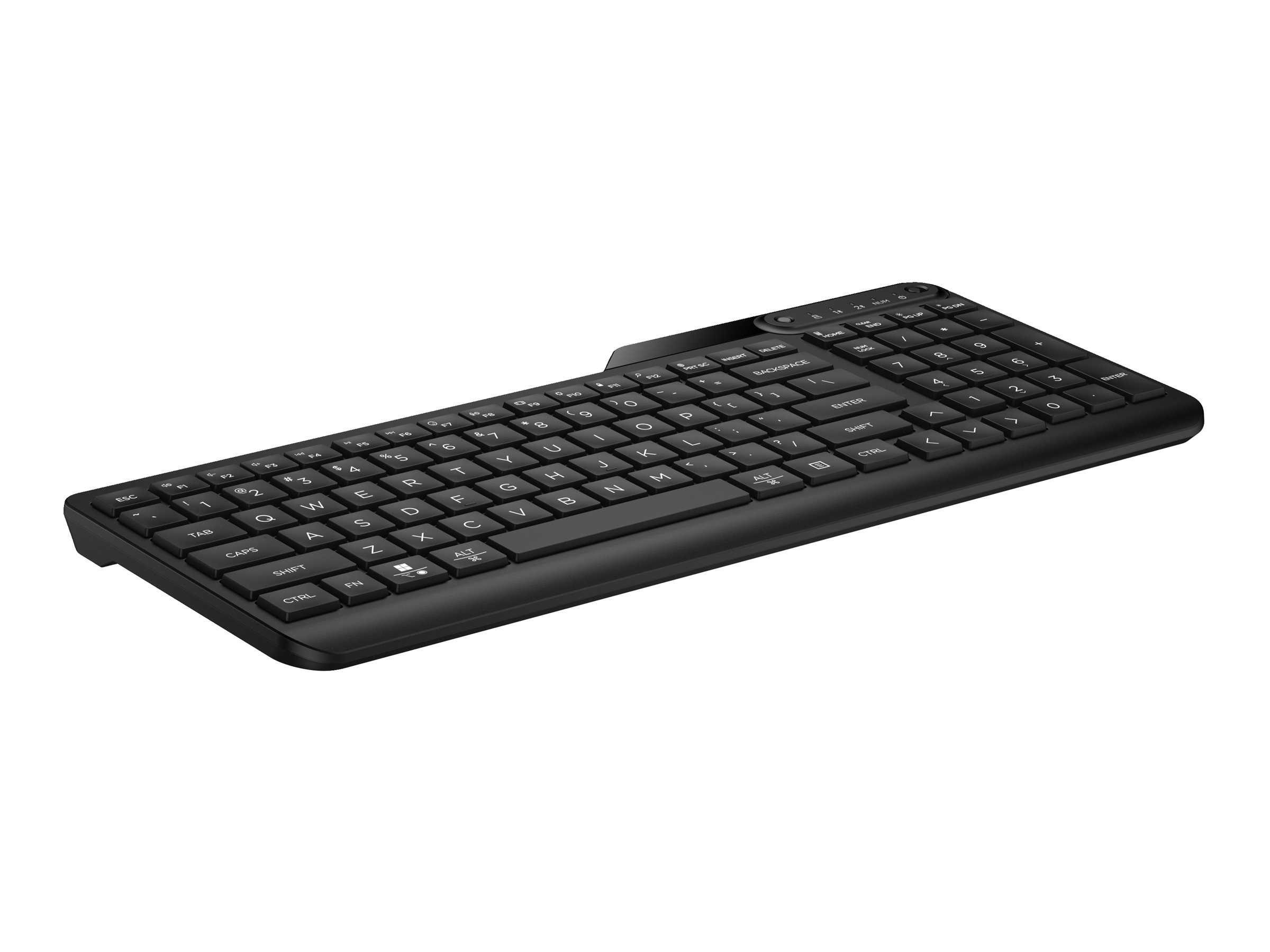 HP 475 - Tastatur - Dual-Mode, Multi-Device, kompakt, 2-Zonen-Layout, geringer Tastenhub, 12 programmierbare Tasten