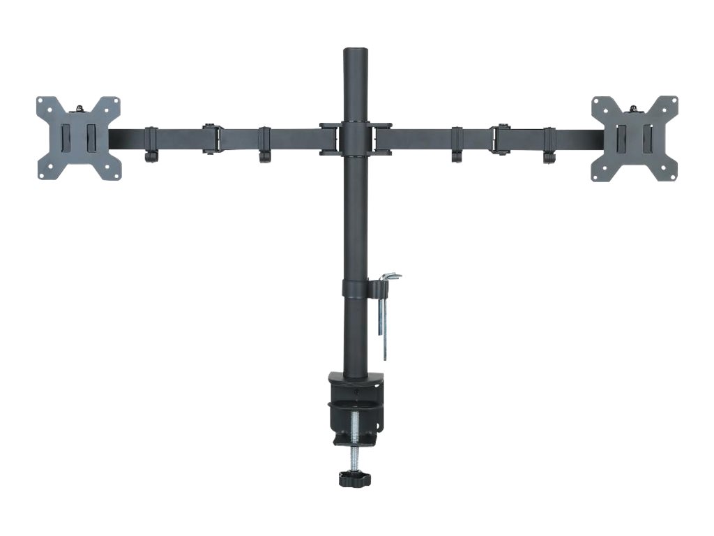 Techly ICA-LCD-382-D support dcran plat pour bureau 68,6 cm (27) Noir