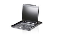 ATEN CL3000N console a rack 48,3 cm (19) 1280 x 1024 Pixel Metallo Nero 1U