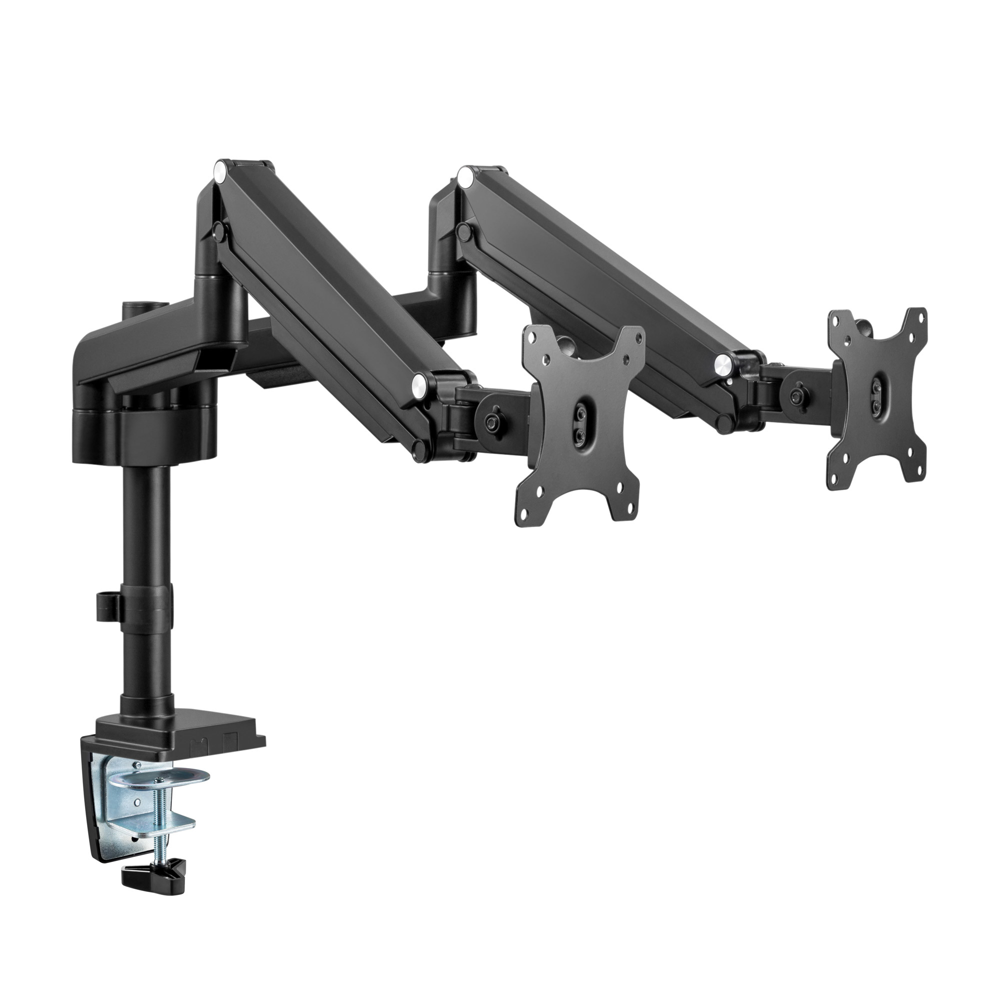 InLine da tavolo con elevatore, per due monitor fino a 82 cm (32), 9 kg