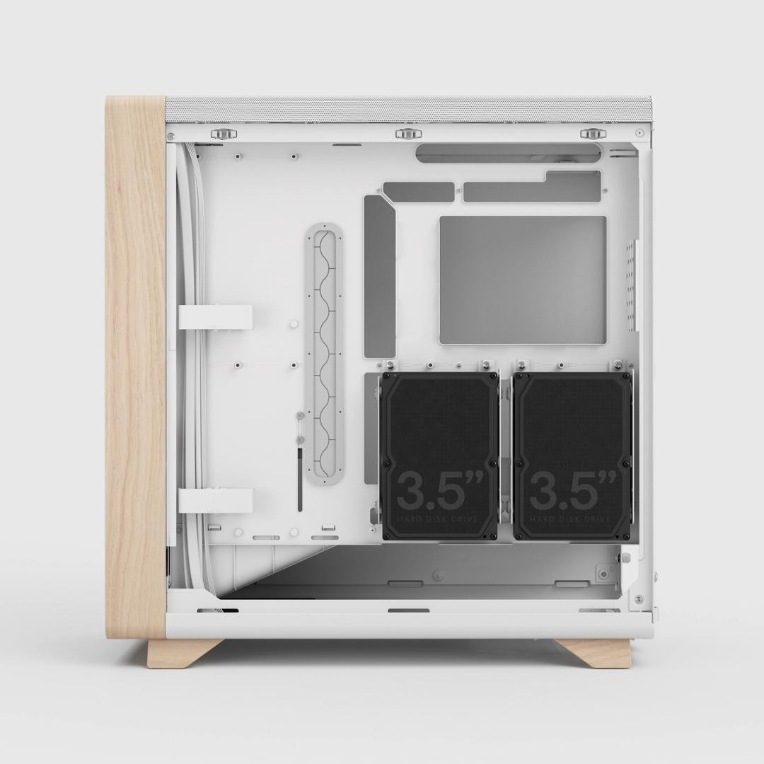 Fractal Design Summit Chalk Solid - ATX-Geh�use - E-ATX - keine Spannungsversorgung (ATX)