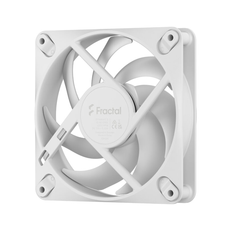 Fractal Design Dynamic 3 12 Reverse RGB White - Geh�use-L�fter - 2.200 rpm