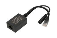 Extralink | PoE-Inverter| Eingang 1x 1000Mb/s RJ45/Jack 10-30V Ausgang - 1 Gbps - 1-Port