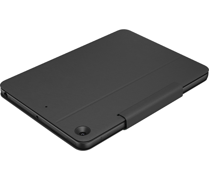 Logitech Rugged Folio - Tastatur und Foliohlle - Apple Smart connector - Pan-Nordic - fr Apple 10.2-inch iPad (7. Generation, 8. Generation, 9. Generation)
