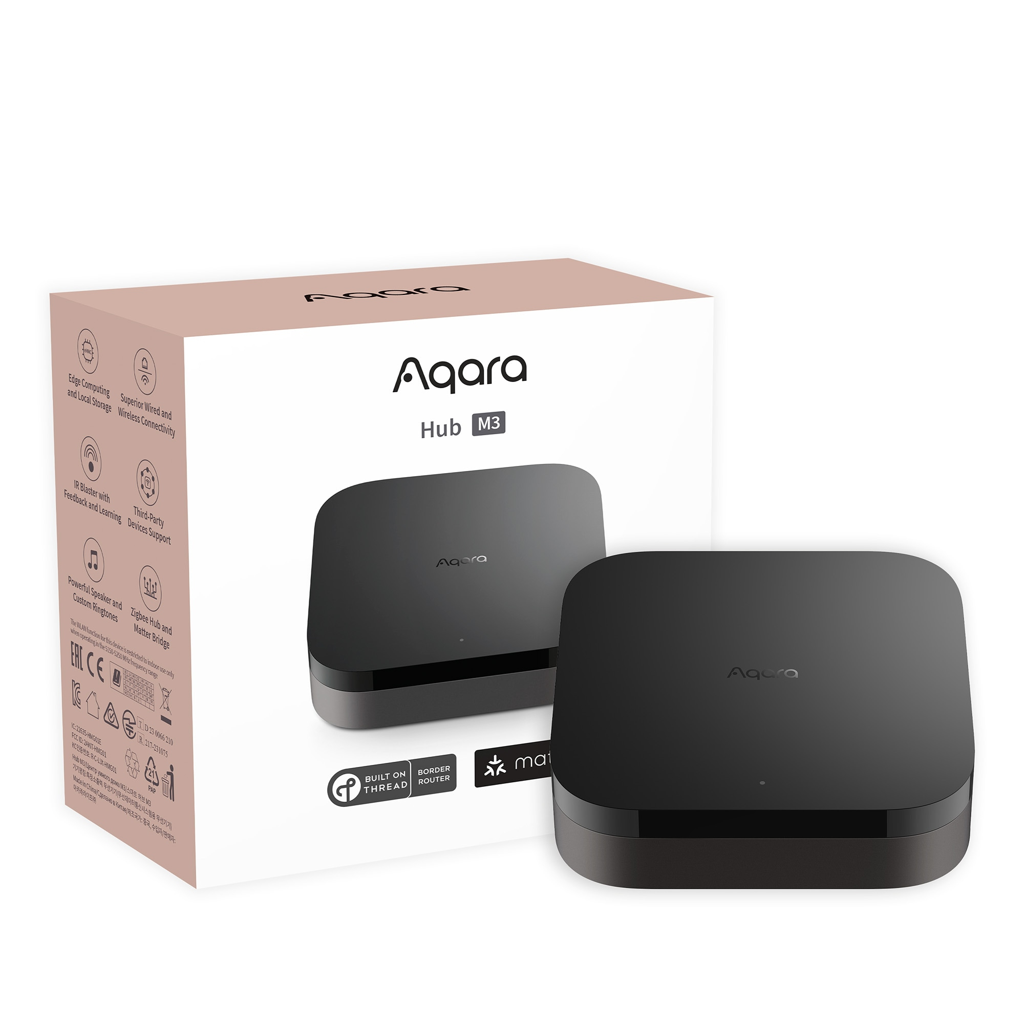 Aqara Hub M3 HM-G01D - Hub - kabelgebunden, kabellos