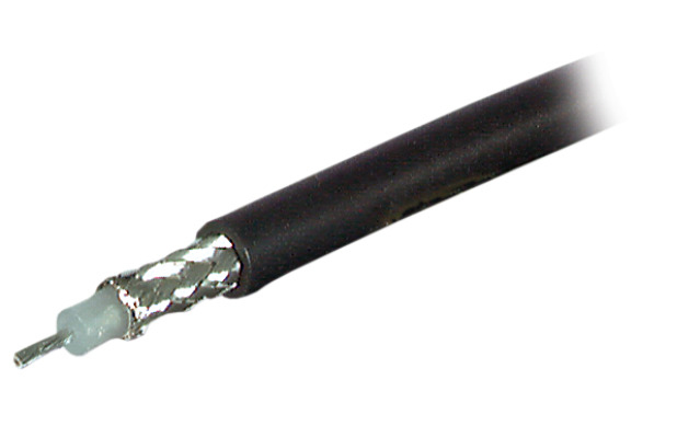 EFB Elektronik 91058.1 coaxial cable 1 m Black