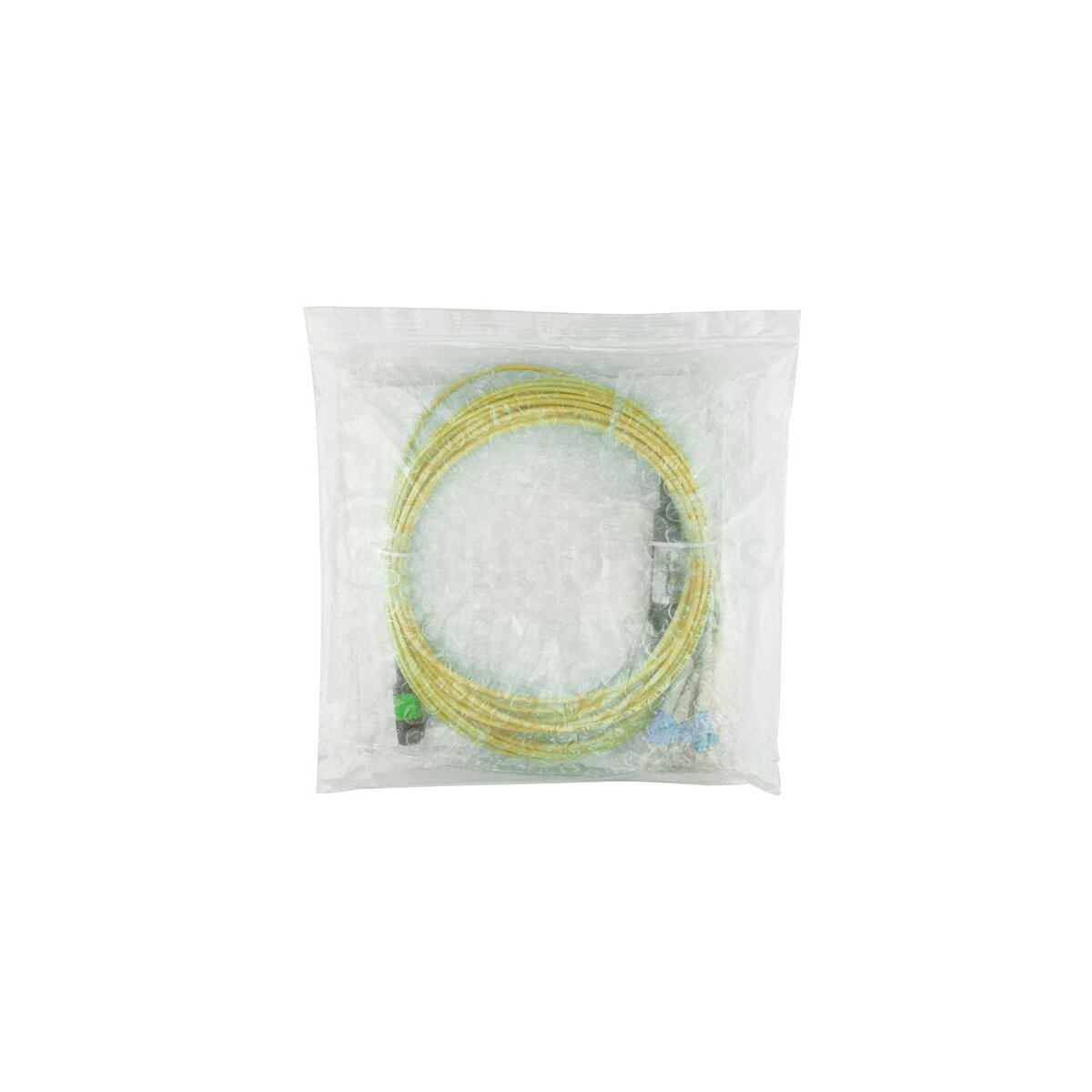 BlueOptics CBL-MPO12-4LC-SMF-7M-BO fibre optic cable 7.5 m MPO 4x LC G.657.A1 Lime