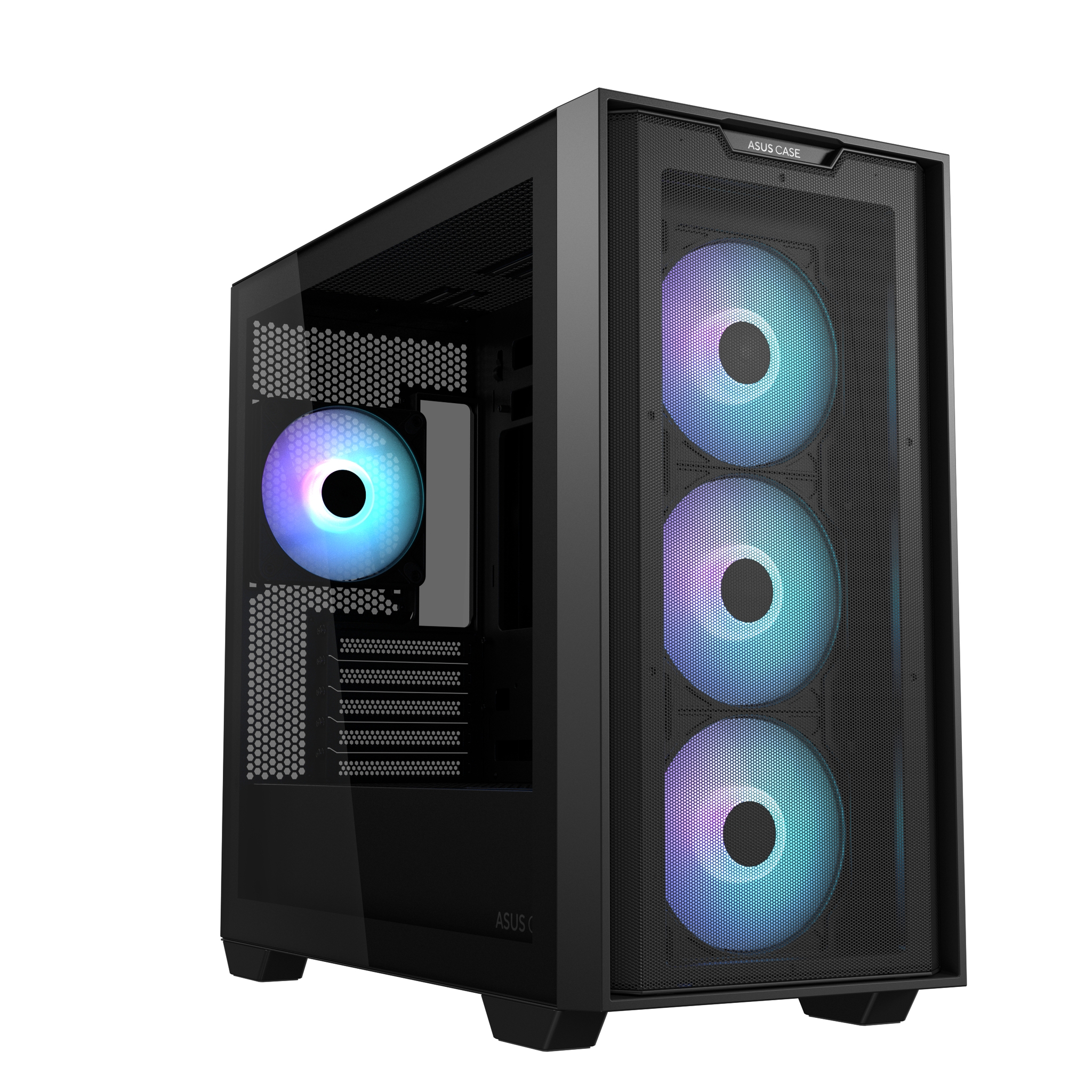 ASUS A21 Plus - microATX - Seitenteil mit Fenster (gehrtetes Glas)