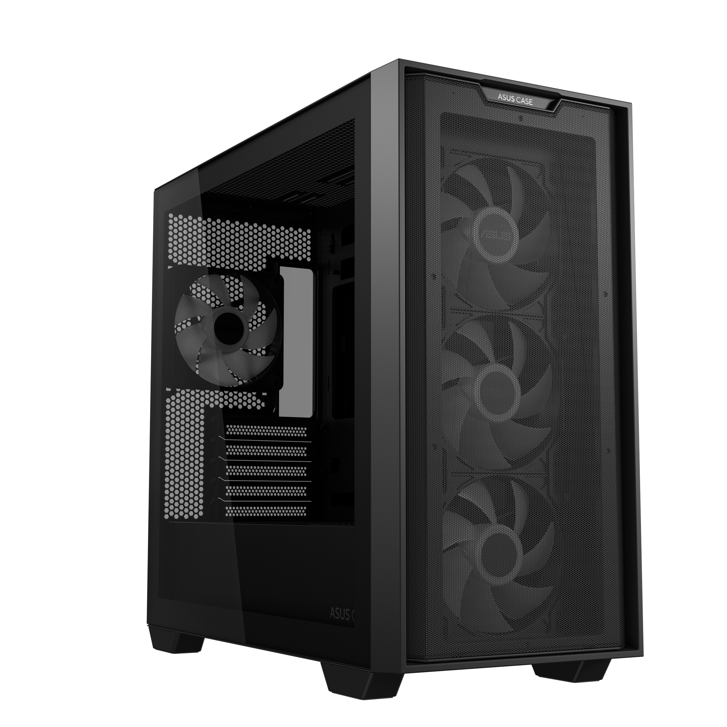 ASUS A21 Plus - microATX - Seitenteil mit Fenster (gehrtetes Glas)