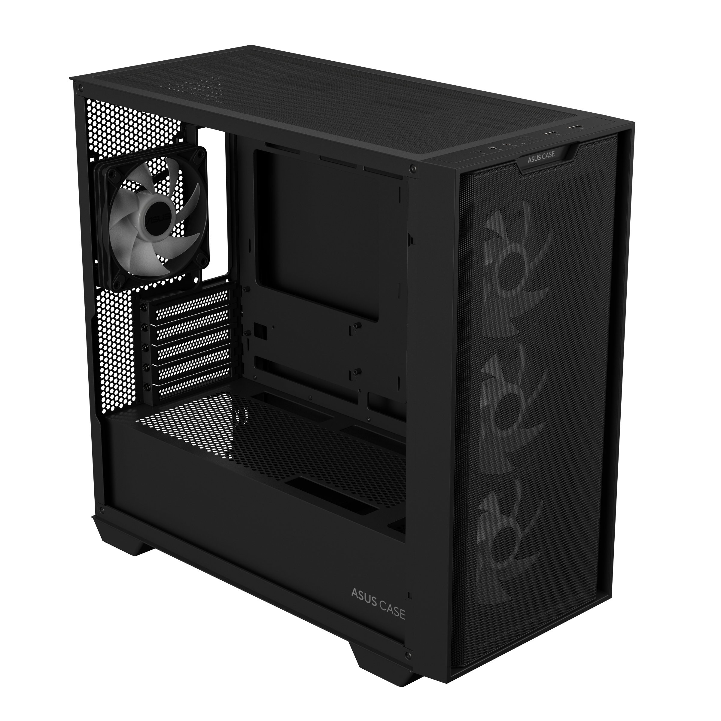 ASUS A21 Plus - microATX - Seitenteil mit Fenster (gehrtetes Glas)