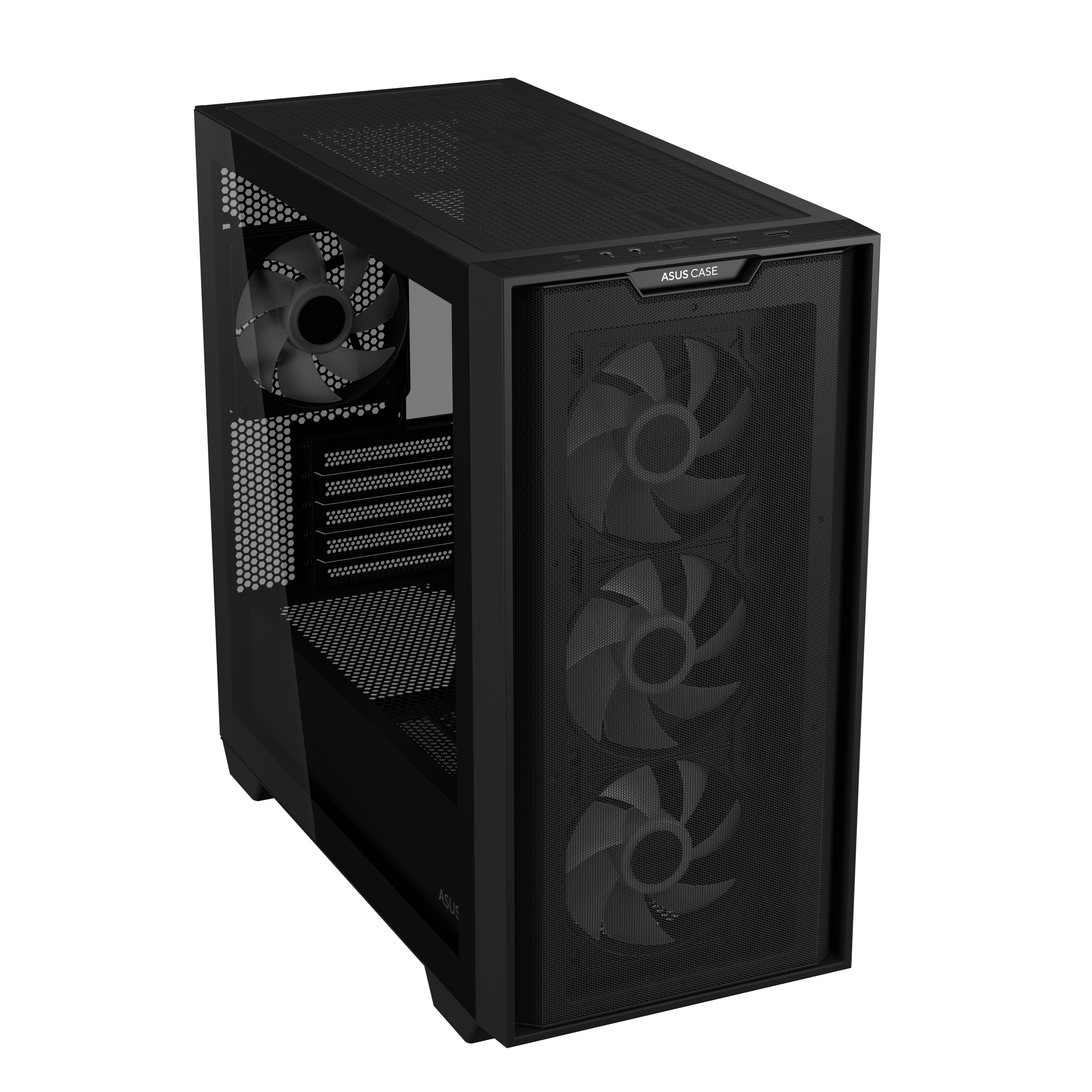 ASUS A21 Plus - microATX - Seitenteil mit Fenster (gehrtetes Glas)